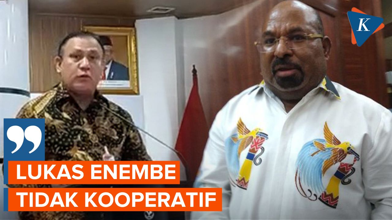 Ketua KPK Sebut Lukas Enembe Tidak Kooperatif Saat Ditangkap