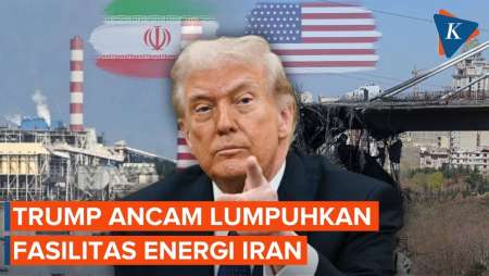 Trump Klaim Bisa Lumpuhkan Fasilitas Energi Iran dalam Sehari
