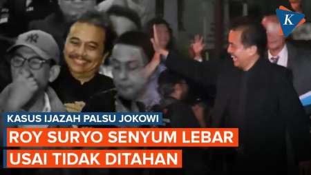 Momen Roy Suryo "Full Senyum" Usai Tak Ditahan Di Kasus Ijazah Jokowi