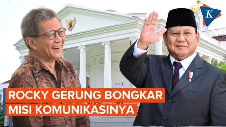 Rocky Gerung Masuk Lingkar Istana, Ungkap Misi Komunikasinya