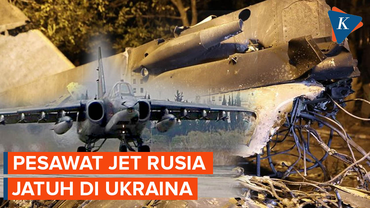 Jet Sukhoi Rusia Malafungsi dan Jatuh di Perumahan Dekat Ukraina