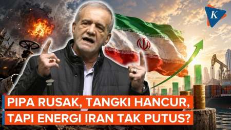 Digempur Bertubi-tubi, "Nadi" Energi Iran Tetap Berdetak, Kok Bisa?
