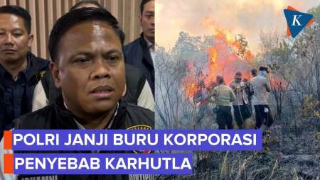 Respons Pernyataan Mensesneg, Polri Siap Seret Korporasi yang Terlibat Karhutla