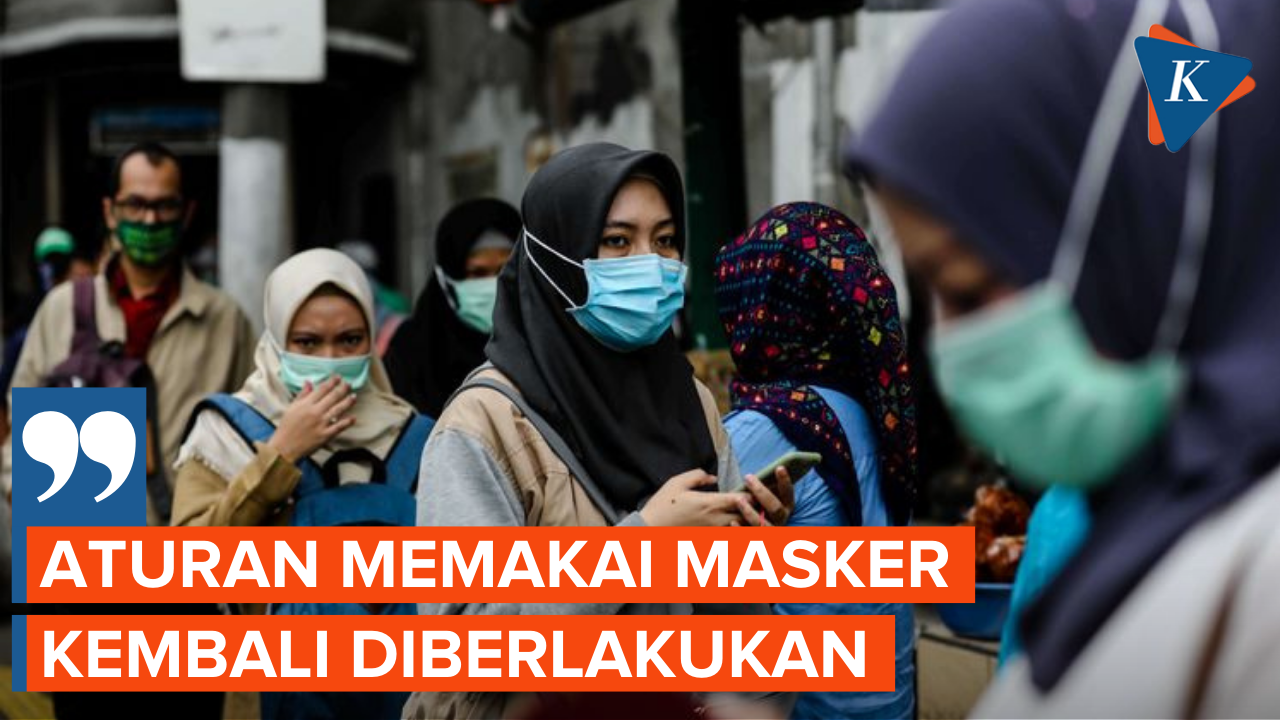 Kasus Covid-19 di Indonesia Meningkat, PB IDI Himbau Kembali Pakai Masker