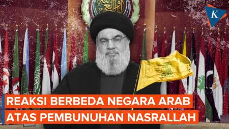 Beda Sikap Negara-negara Arab atas Pembunuhan Pemimpin Hizbullah Hassan Nasrallah