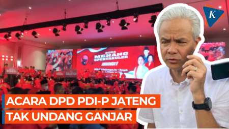 Selain Gibran, Ganjar Juga Tak Diundang di Acara DPD PDI-P…