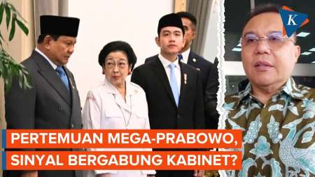 PDI-P Bakal Gabung Kabinet? Ini Jawaban Dasco