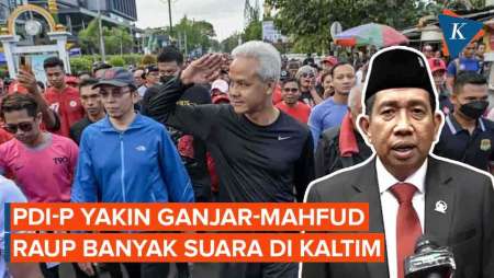 PDI-P Yakin Ganjar-Mahfud Raup 60 Persen Suara di Kaltim