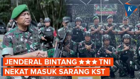 Saat Jenderal Bintang 3 TNI Nekat Masuk Zona Merah KST di Papua