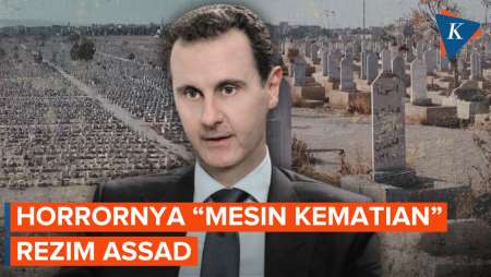 Kuburan Massal Suriah “Mesin Kematian” Rezim Bashar Al Assad yang Berisi 100.000 Jenazah