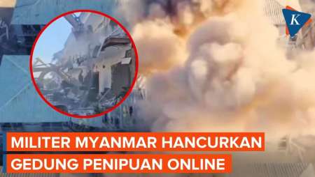 Operasi Besar-besaran Militer Myanmar Hancurkan Pusat Penipuan Online