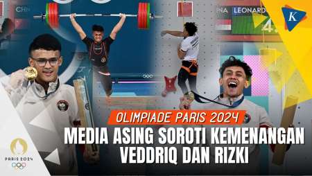 Media Asing Soroti Kemenangan Veddriq dan Rizki di Olimpiade Paris 2024