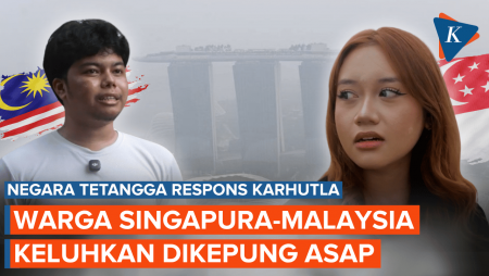 Respons Warga Singapura-Malaysia Dikepung Asap Karhutla Kalimantan
