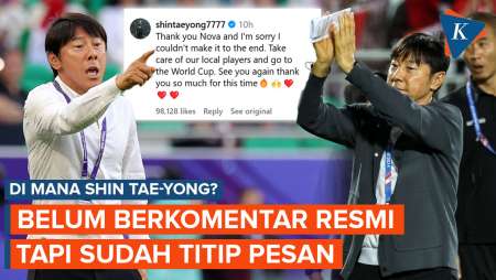 Di Mana STY? Belum Berkomentar Resmi Setelah Dipecat, tapi Sudah Minta Maaf dan Titip Pesan