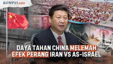 China Mulai Terkikis akibat Perang Iran Vs AS-Israel