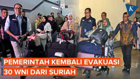 30 WNI yang Dievakuasi dari Suriah Tiba di Indonesia