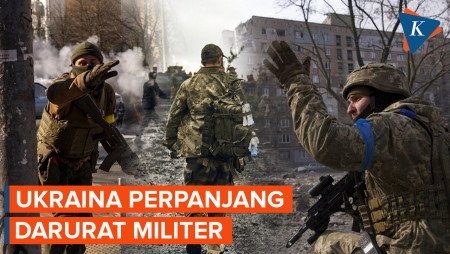 Ukraina Perpanjang Masa Darurat Militer