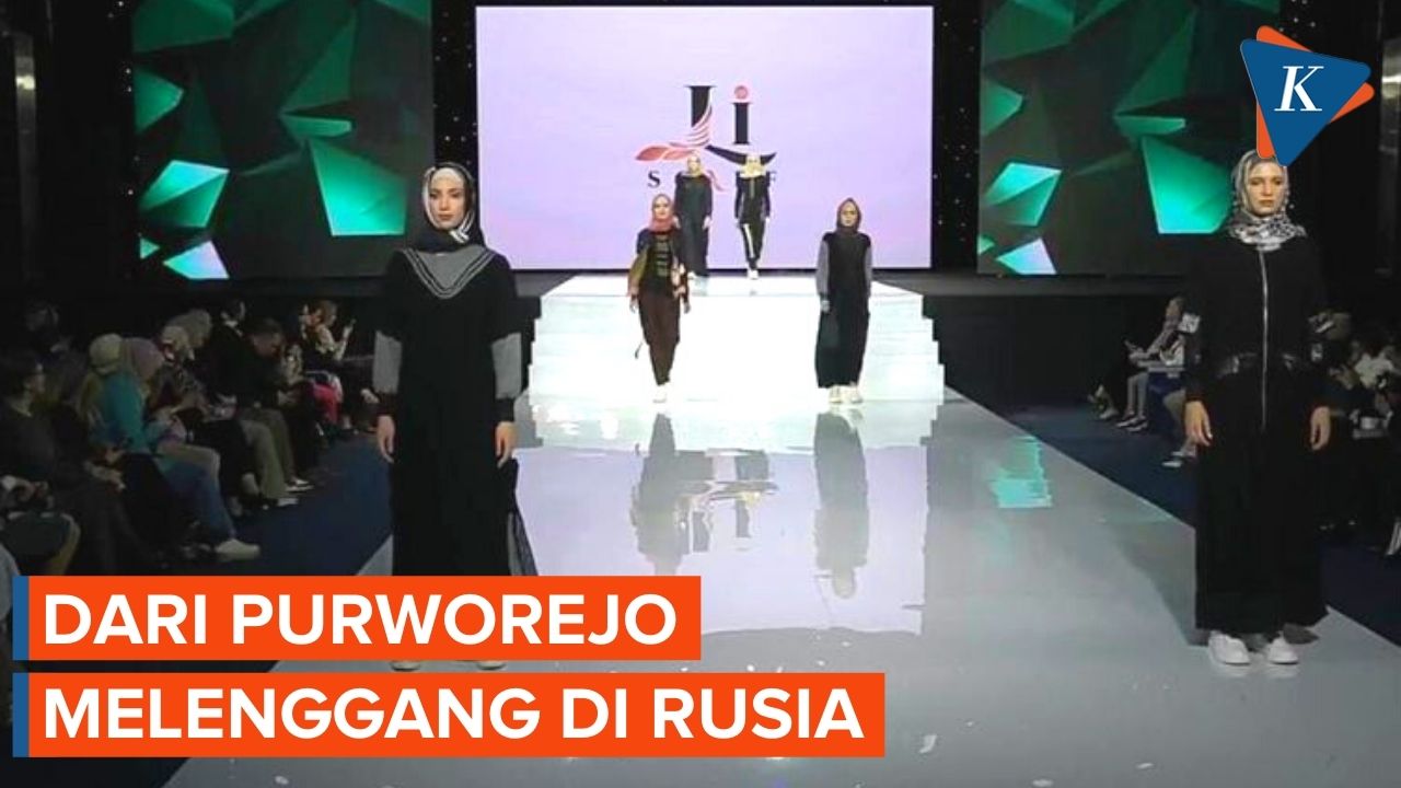 Busana Muslim Asal Purworejo Ikut Ajang Fashion Show di Rusia