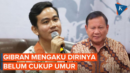 Dianggap Pantas Dampingi Prabowo, Gibran: Belum Cukup Umurnya