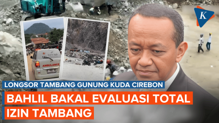 Bahlil Bakal Evaluasi Total Izin Tambang Gunung Kuda Cirebon