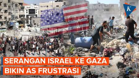 Serangan Israel ke Gaza Bikin AS Frustrasi