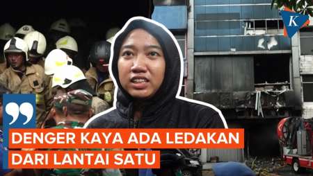 Saksi Ungkap Awal Kebakaran Kantor Terra Drone, Akui Dengar Ledakan