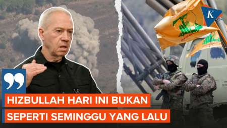 Menhan Israel Sebut Hizbullah Alami Pukulan Terberat 