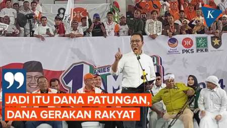 Kata Anies soal Dana Awal Kampanye Hanya Rp 1 Miliar