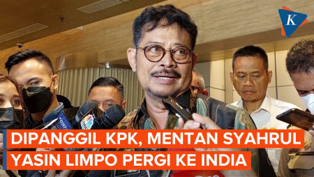 Lagi di India, Mentan Syahrul Yasin Limpo Tak Hadiri Panggilan KPK