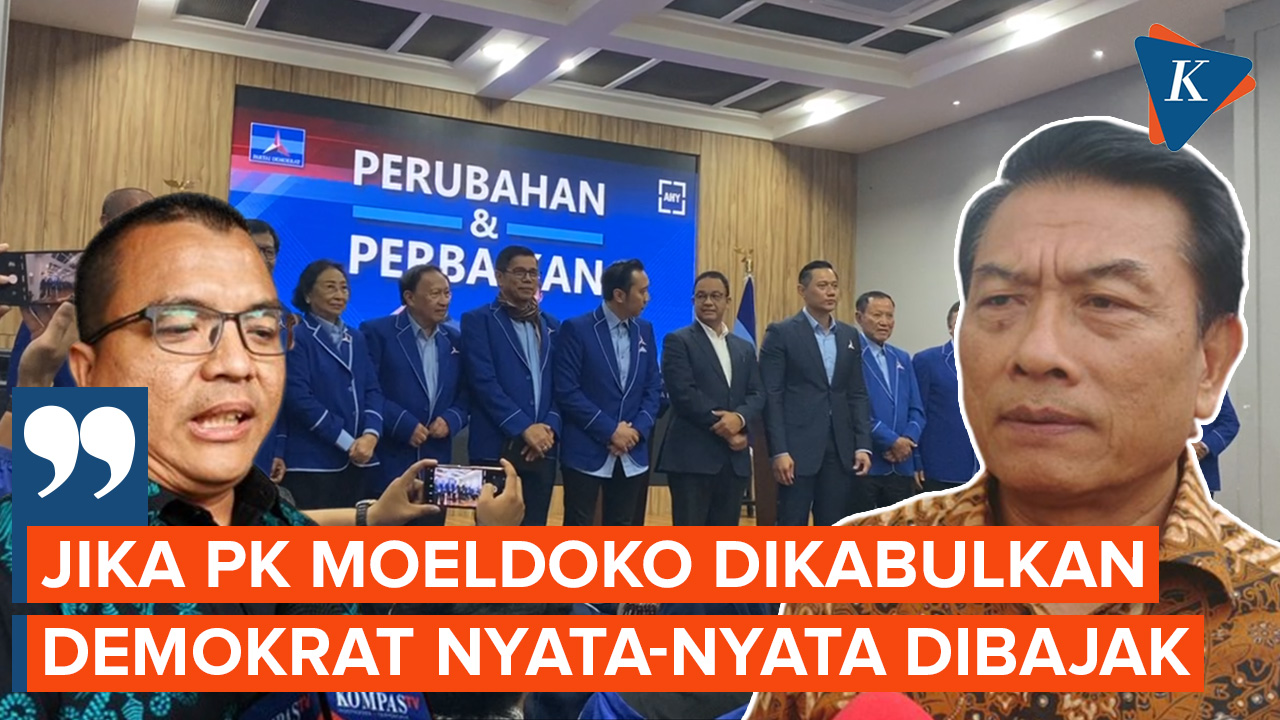 Denny Indrayana Isyaratkan Demokrat dalam Bahaya jika PK Moeldoko Dikabulkan MA
