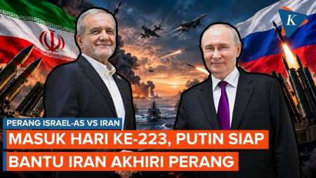 Hari Ke-223 Perang Iran Vs AS-Israel: Trump Berubah Sikap Soal Iran, Putin Siap Bantu Akhiri Perang