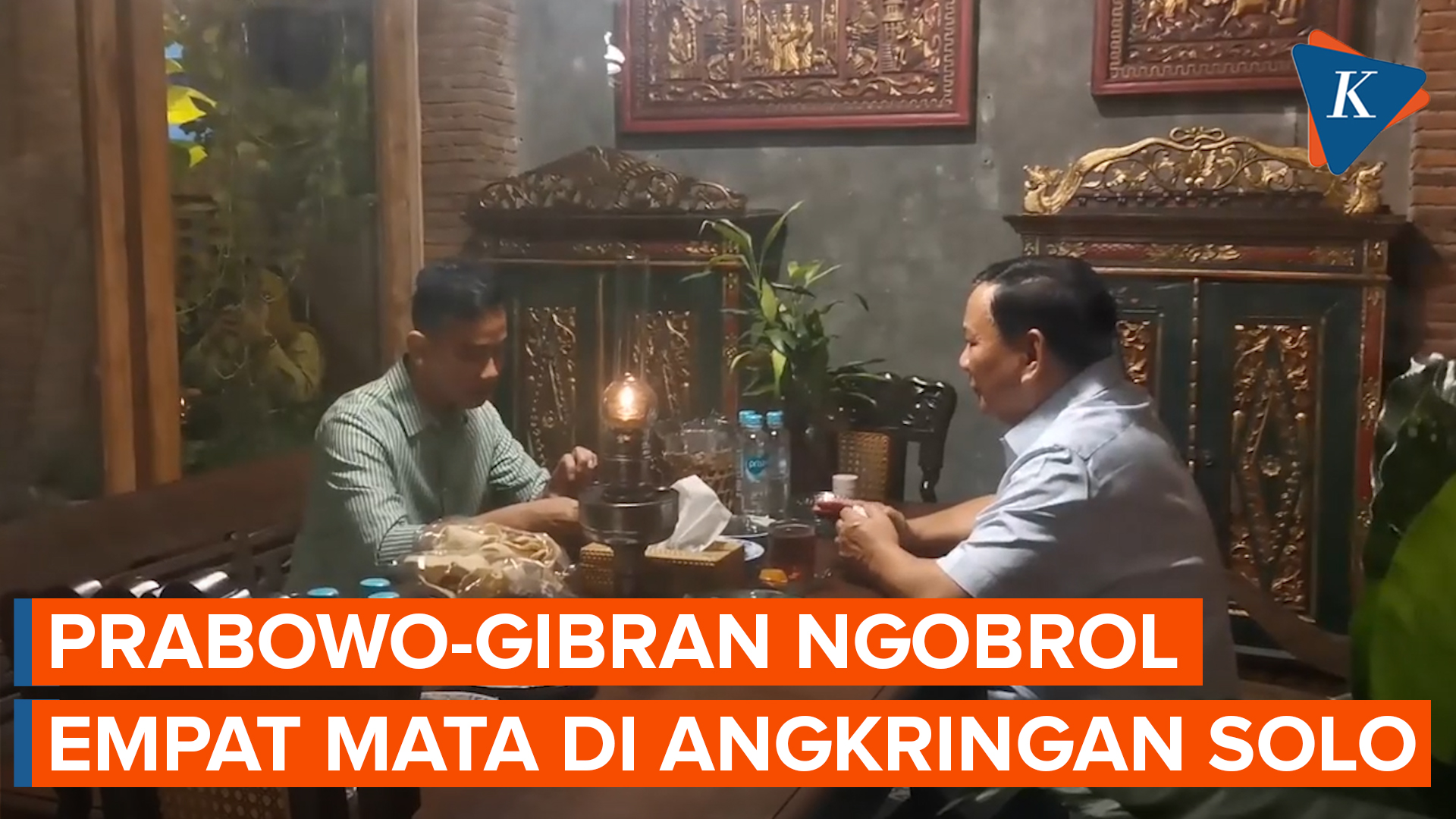 Prabowo Ajak Gibran Bicara Empat Mata di Solo, Bahas Apa?