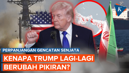 Sempat Ogah Perpanjang Gencatan Senjata Iran, Kenapa Trump Plin-plan?