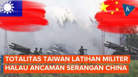 Taiwan Jaga-jaga Invasi China, Kerahkan Tank, Peluncur Rudal, dan Kapal Penyerang Saat Latihan