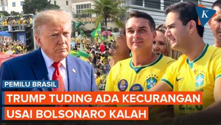 Trump Kesal Bolsonaro Kalah Pemilu Brasil, Tuding Ada Kecurangan