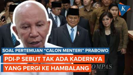 PDI-P Sebut Tak Ada Kader yang Ikut Pertemuan dengan Prabowo di Hambalang