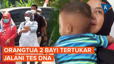 Orangtua Bayi Tertukar di Bogor Jalani Tes DNA