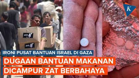 Warga Gaza Temukan Pil Oksidon dalam Paket Bantuan yang Disalurkan AS-Israel, Bikin Teler