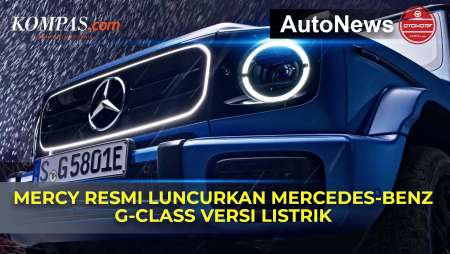 Mercedes-Benz G-Class Versi Listrik Resmi Meluncur