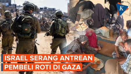 Israel Serang Warga Gaza yang Antre Membeli Roti, Delapan Orang Tewas