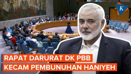 DK PBB Kecam Pembunuhan Ismail Haniyeh, AS dan Inggris Tetap Bela Israel