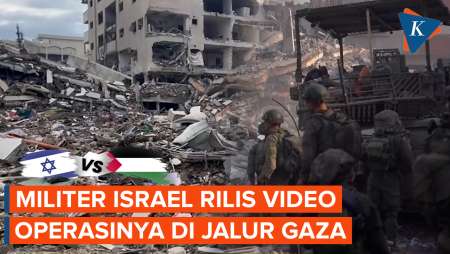 Israel Rilis Video Operasi terhadap Hamas di Jalur Gaza