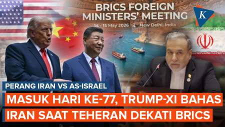 Hari Ke-77 Perang Iran: Trump-Xi Bahas Hormuz, Teheran Dekati BRICS