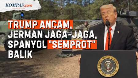 NATO Panas: AS Naikkan Tarif Impor, Jerman Atur “Tensi”, Spanyol "Semprot" Trump