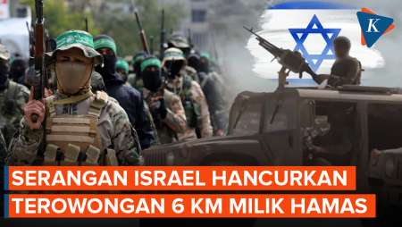 Israel Klaim Hancurkan Terowongan Hamas Sepanjang 6 Km, Korban Sipil Bertambah