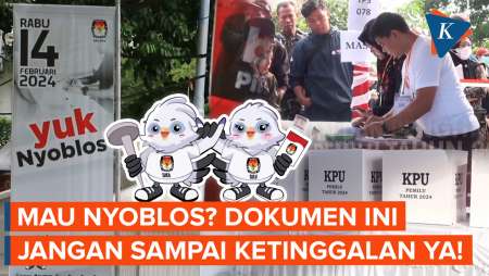 Dokumen yang Wajib Dibawa ke TPS dan Jam Mencoblos Tiap Kategori Pemilih