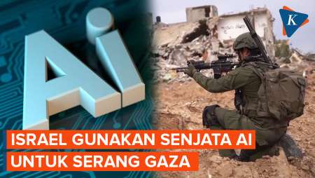 Israel Gunakan Senjata Berteknologi AI Untuk Bombardir Gaza