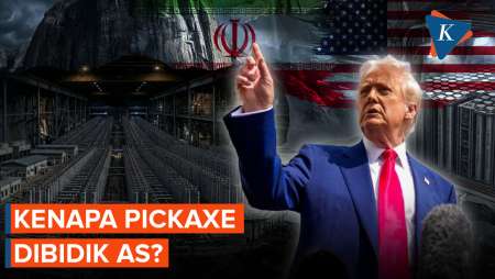 Trump Bidik Gunung Pickaxe, Mengapa Fasilitas Nuklir Iran Ini Jadi Target?