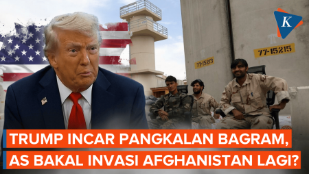 Trump Ingin Rebut Pangkalan Bagram, AS Bisa Invasi Afghanistan Lagi