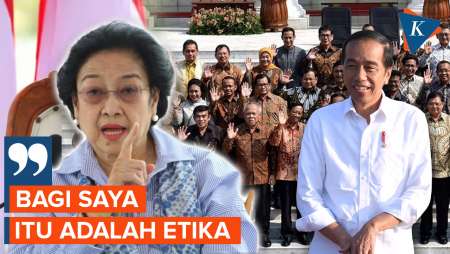 Alasan Megawati Tak Mau Tarik Kader PDI-P dari Kabinet Jokowi